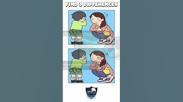 Can you find 3 differences between the two images | Challenge #91 | #emoji_quiz #find_differences