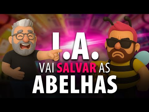 IA SALVANDO ABELHAS! Será que a tecnologia pode impedir a extinção? 🐝 | #MAUcomTATO