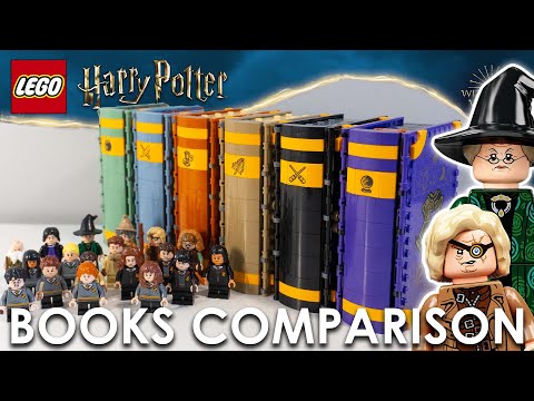 ALL LEGO Harry Potter Hogwarts Moment All Books. Fast Build. 