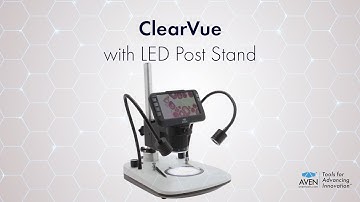 Mighty Scope ClearVue Digital Microscope 8x-25x with Dual Gooseneck LEDs and Back  Light