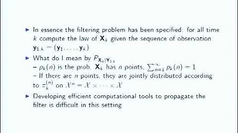| Recent applications of spatial point processes to multiple-object tracking