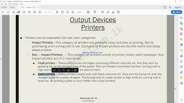 Chapter 1 - Digital Devices - Part 7 - Edexcel IGCSE ICT 9-1