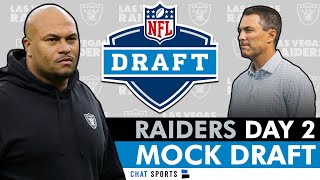 Las Vegas Raiders Round 2 \& Round 3 NFL Mock Draft + Top Day 2 Draft Targets For 2024 NFL Draft
