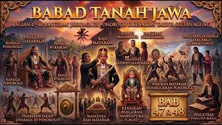 SULTAN AGUNG MATARAM PANGERAN RANGSANG, PANGERAN PURUBAYA, PANGERAN JAYARAGA, ADIPATI MANDARAKA