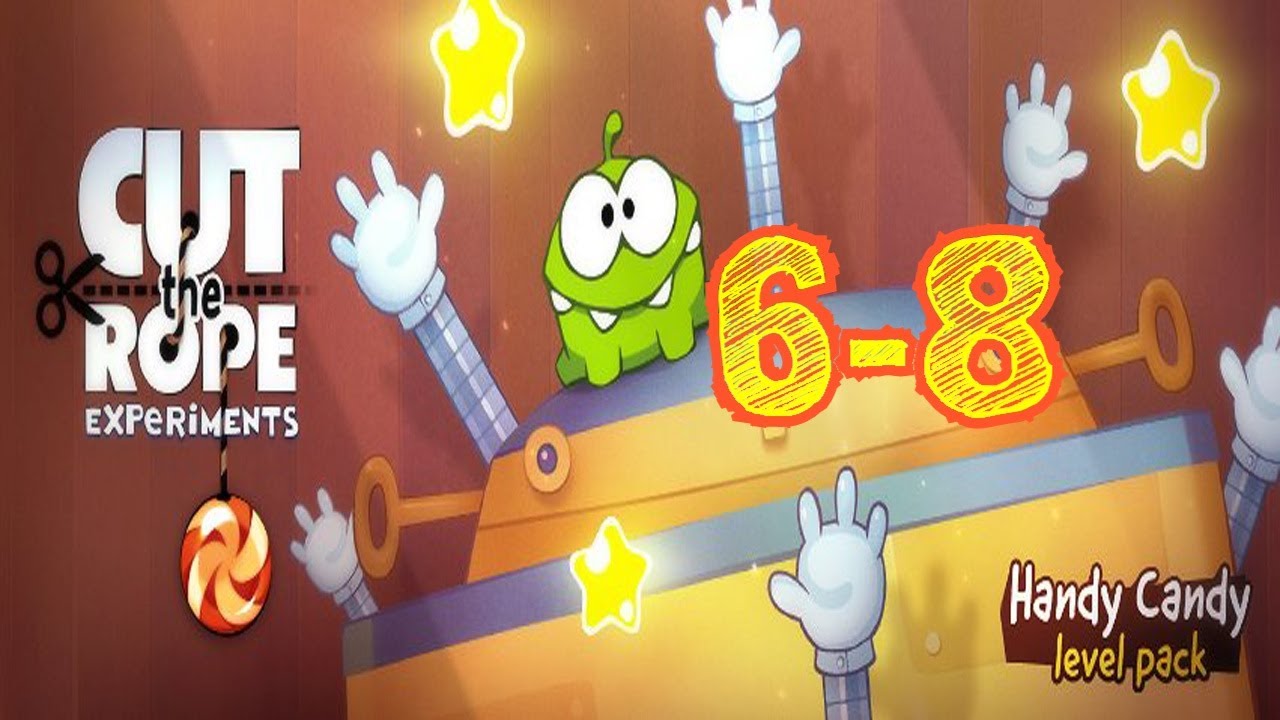 Cut the Rope Experiments 68 Walkthrough Handy Candy YouTube