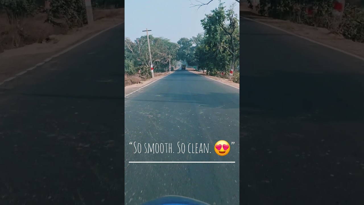 This Road Feels Unreal 😍 So Smooth!