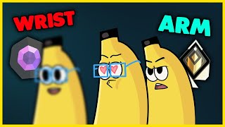 You're not using your arm enough when you aim