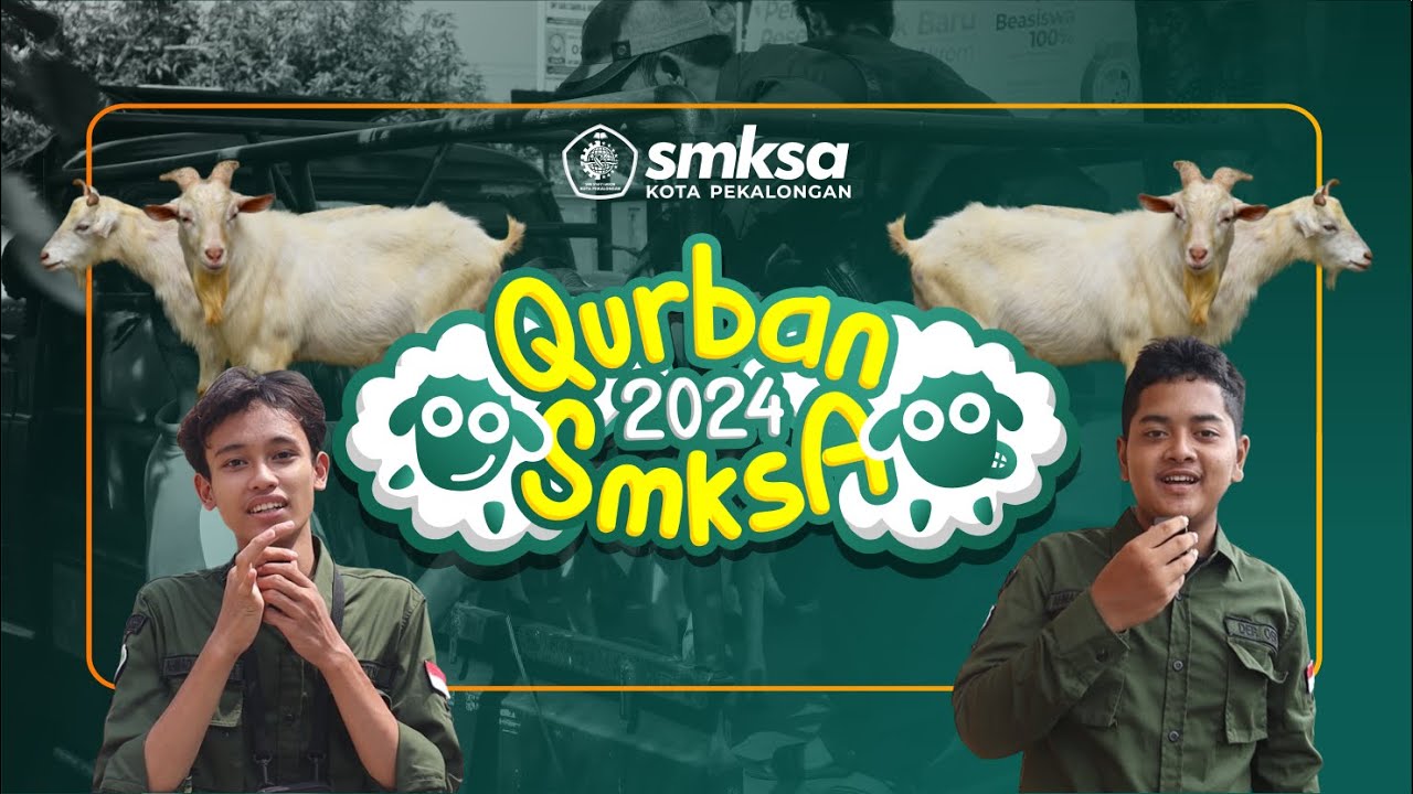 Pengiriman 11 Hewan Qurban 2024 SMK Syafi'i Akrom Kota Pekalongan