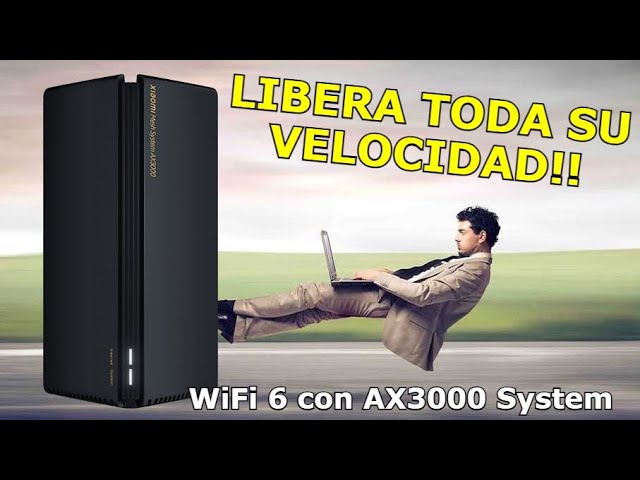 Internet sin LIMITES con XIAOMI. Sistema mesh AX3000 con WI-FI 6. 