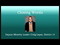 July 16, 2024 Legislative Session Part 2