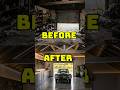 Abandoned Garage to Luxury Workshop Full Restoration Timelaps#timelapse #restoration#shorts#viral#uk