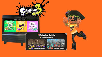 Splatoon 3 Halloween Tricolor Splatfest livestream Zombie vs Skeleton vs Ghost (Team Skeleton)