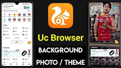How To Set Background Photo In Uc Browser | Uc Browser Ke Background Me Apni Photo Kaise Lagaye