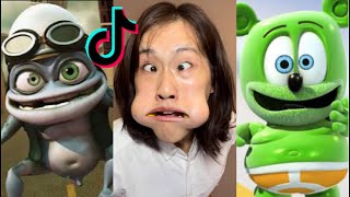 Creepy cute JunJun Funny TikTok Compilation| Try not to laugh watching a funny reenactment challenge