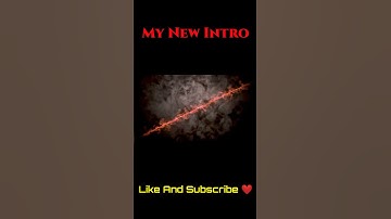 My New Intro Make In Kinemaster