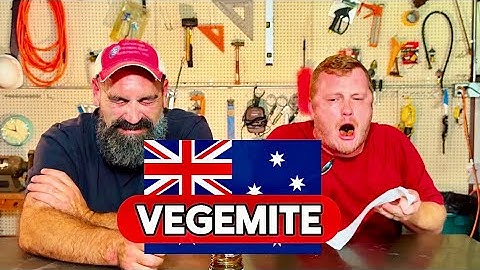 Trying Vegemite!