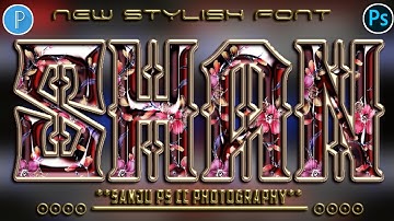 New glass font editing | stylish font editing | fast editing tutorial #stylishfonteditingskp