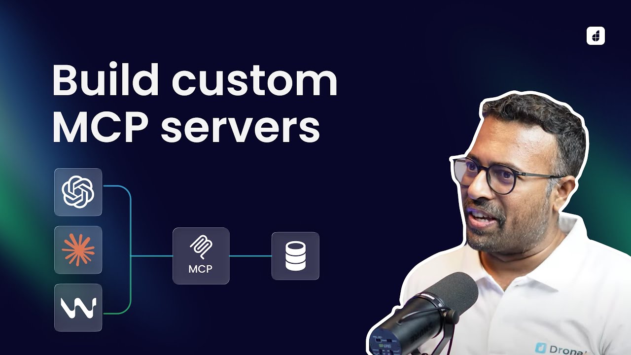 Build your own MCP server on DronaHQ | Introduction - YouTube