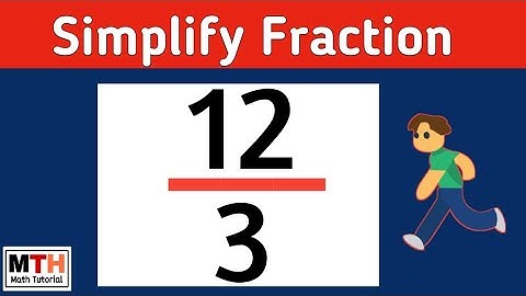 Simplifying the fraction 12/3 | 12/3 Simplified