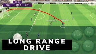 Long range Drive shot in PES 2020 mobile screenshot 1