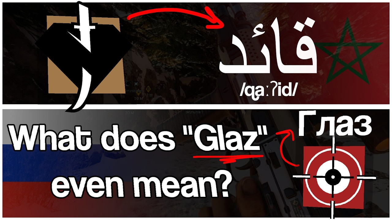 Weird (and Goofy) things about Siege's Operator Names