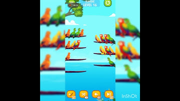 Bird Sort Color Puzzle Level 16