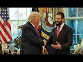 Переговоры Трампа и аш-Шараа: президент США обещает поддерживать сирийское руководство