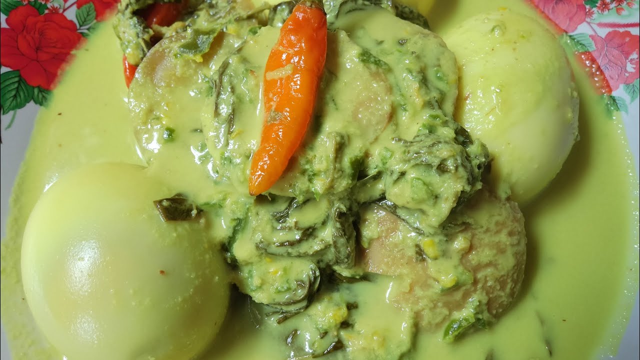 GULAI JENGKOL+TELOR+DAUN SINGKONG 