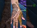Bold Design | Henna Artist | Back Hand Design #shortvideo #mehndi #viral #ytshorts #mehndiart #love