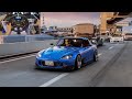 810HP Honda S2000 &amp; 780HP Civic Si Cutting Through Traffic! - Assetto Corsa | Moza R9