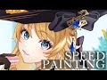 【イラストメイキング】原神/Genshin Impact- ナヴィア 【Speed Painting】