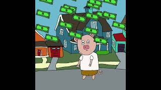 Money Rains Down On A Little Piggy