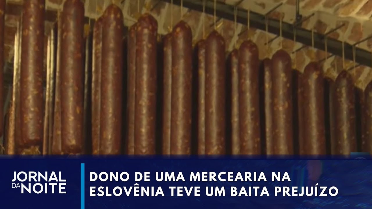 Ladrões roubam 400 kg de salame