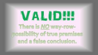 A Crash Course in Formal Logic Pt  7c: Truth Tables for Arguments