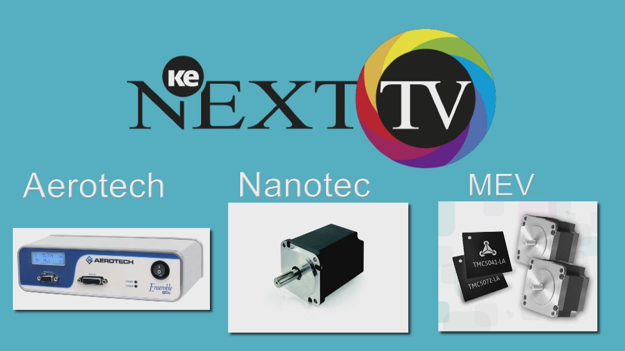 Elektrische Antriebstechnik: ke NEXT TV stellt 3 Produkte vor