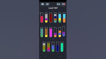 Water Sort Puzzle Виды Воды уровень 1057