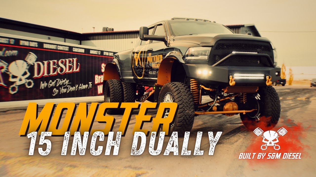 Eric’s Monster 2014 Dodge Ram 3500 Dually | Massive Custom Build by S&M Diesel