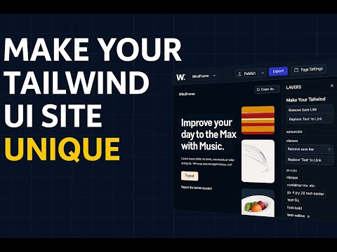 How to Make Your Tailwind UI Website Not Look Like Every Other Website
