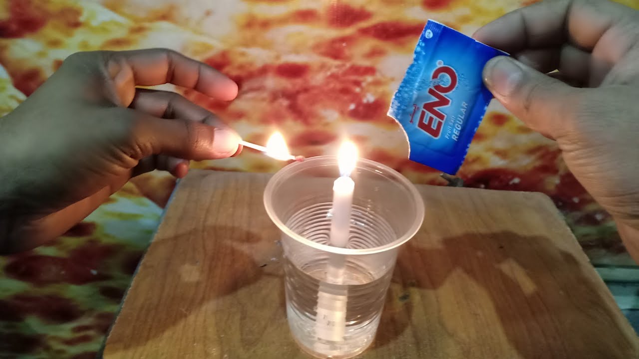 ENO Experiments vs candle and WaterAli drink tips YouTube