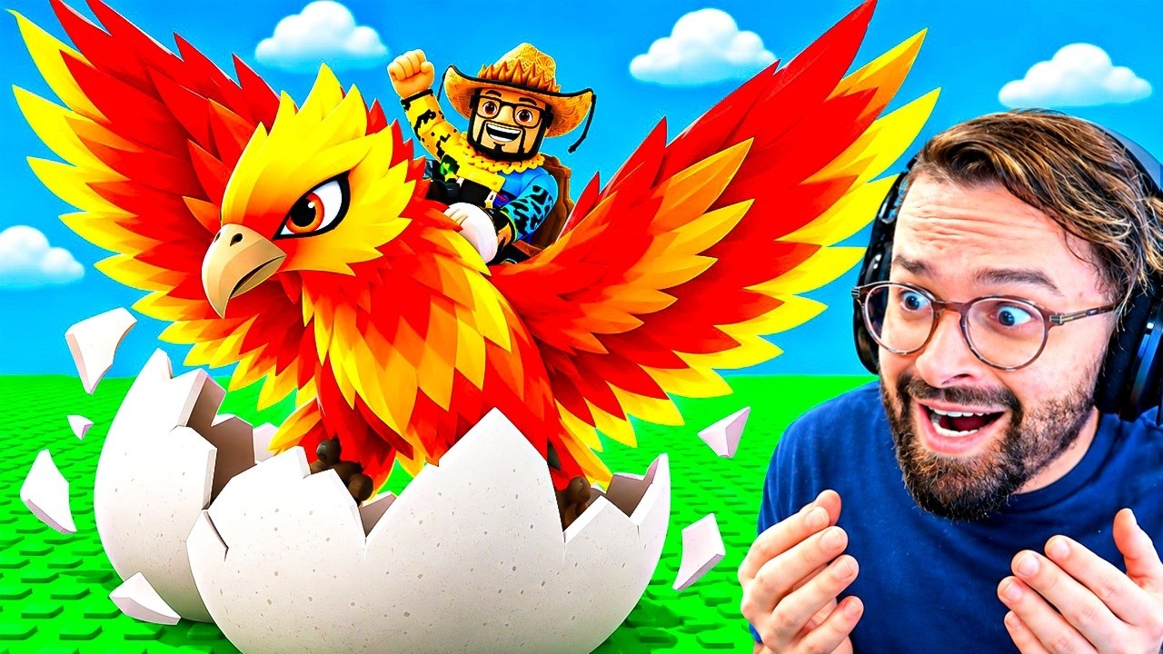 ABRI UM OVO E VEIO ISSO... 😱 MONTE UM PET NO ROBLOX!