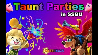 Super Smash Brothers Ultimate - Taunt Parties: A Closer Look