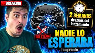 El STEAM CONTROLLER acaba de RECIBIR ALGO que NADIE esperaba tTAN PRONTO👀🔥