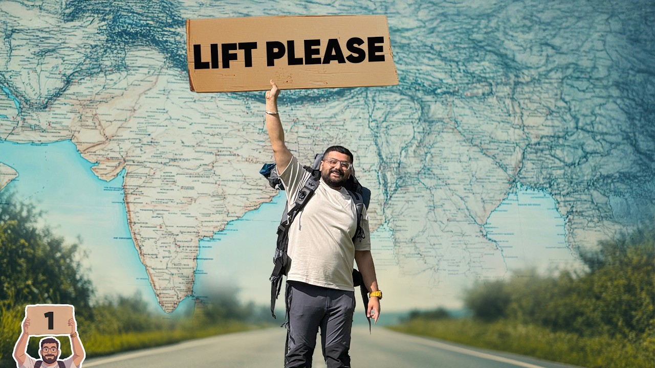 I am going across India for Free (Kashmir to Kanyakumari) 🇮🇳 ~ Day 01