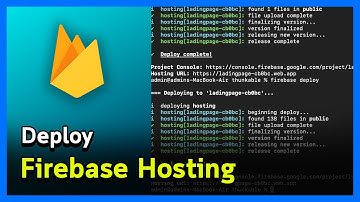 สอน Deploy Firebase hosting ฟรี มีอยู่จริง