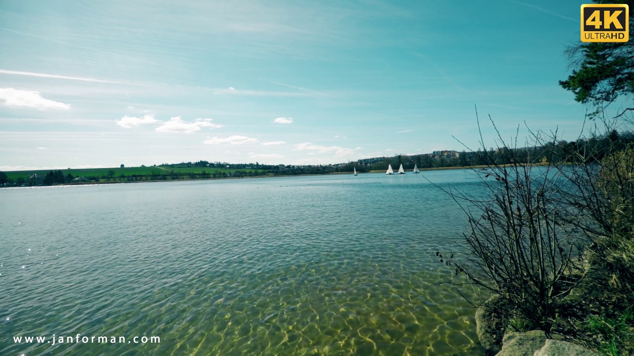 [4K] Bolevecký rybník, Borský park