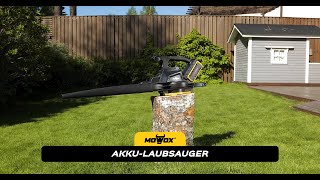 Akku-Laubbläser/ -sauger Mowox - EBV 40 Li