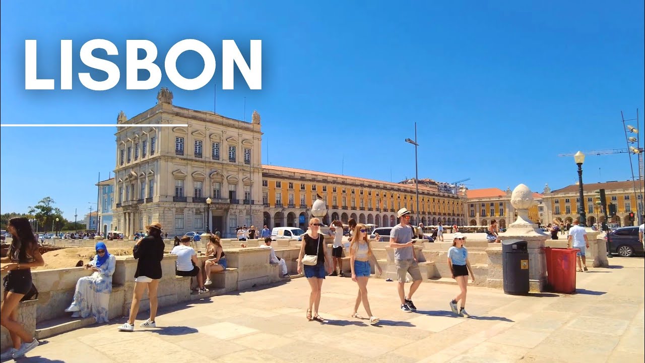 A Warm Sunny Day in Lisbon PORTUGAL ☀️