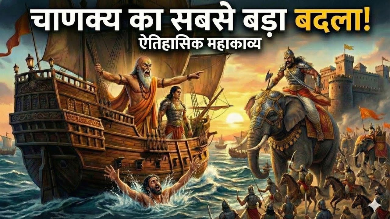 Samudra ke Raste Chanakya ki Jeet? 🚢 | Mauryan Empire's Secret Mission