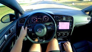 Get a MANUAL Golf R while you can! - 2019 Volkswagen Golf R (6-speed manual) - POV Review 2019 Vw Golf Se Review 6 Speed Manual