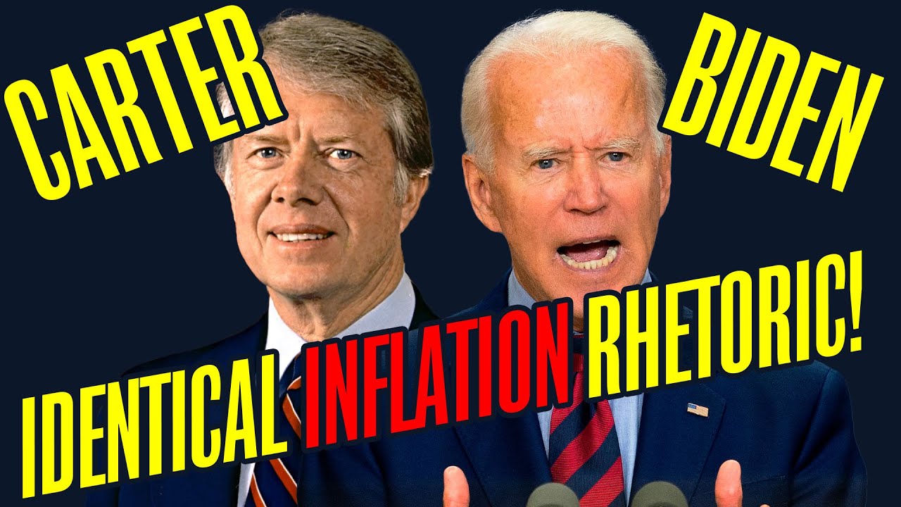 Inflation Rhetoric Examples Biden Uses Same Inflation Rhetoric as Carter - YouTube